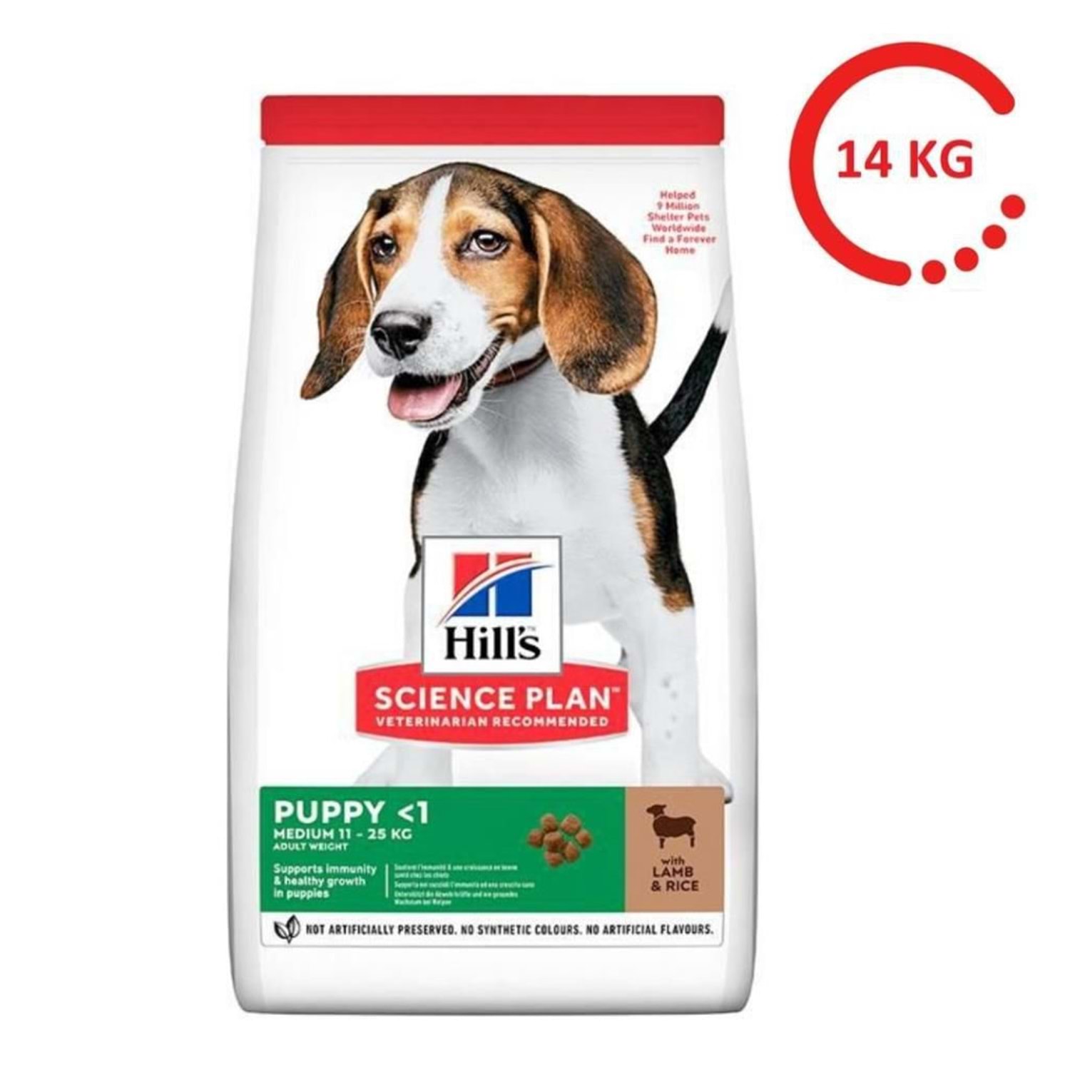 Hills Puppy Kuzu Etli Yavru Köpek Maması 12+2 Kg