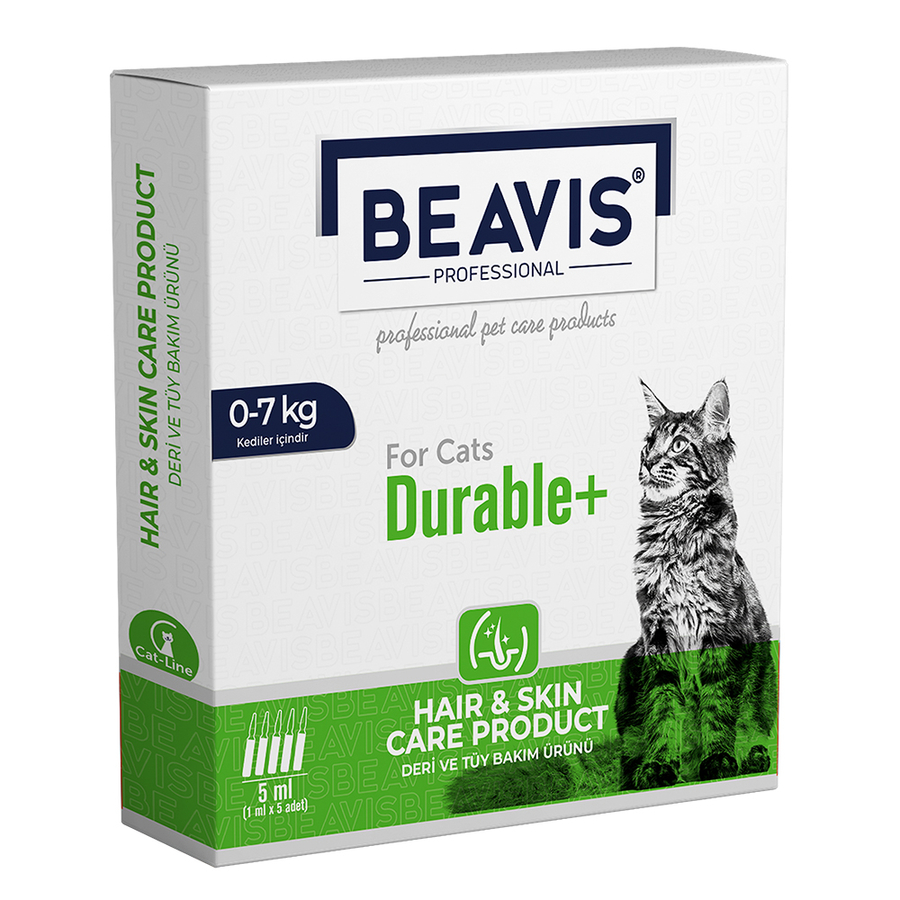 Beavis Durable+Cat Ense Damlası 0-7 Kg ( 5 li paket)