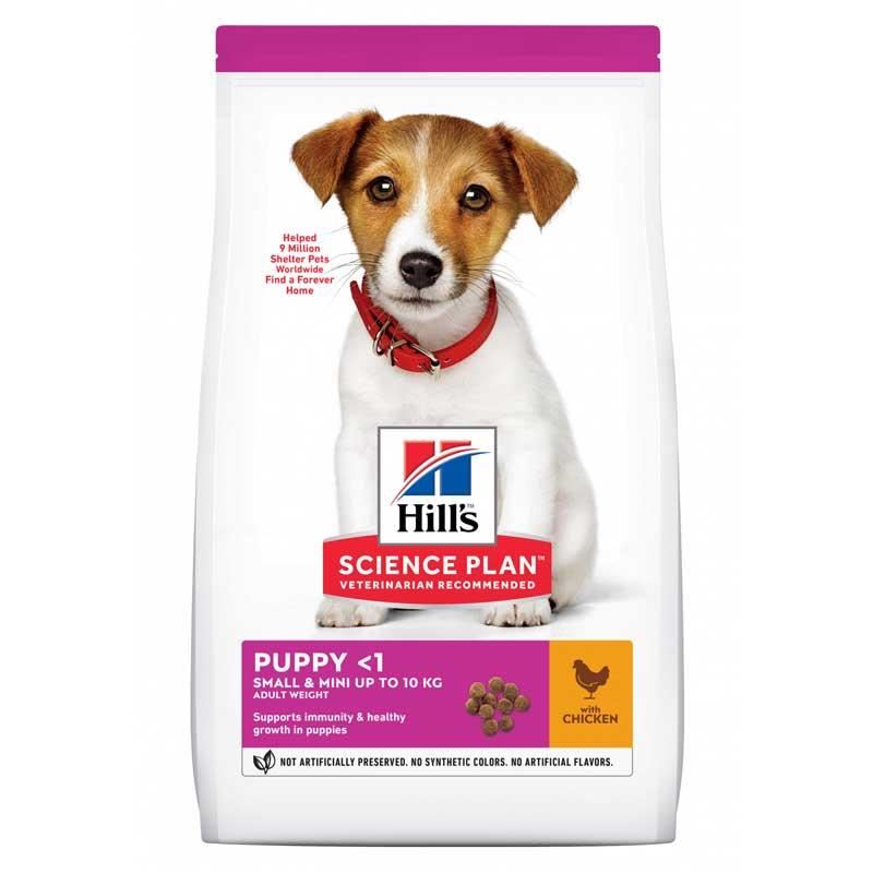 Hills Puppy Small&Mini Küçük Irk İçin Tavuklu Köpek Maması 3 Kg
