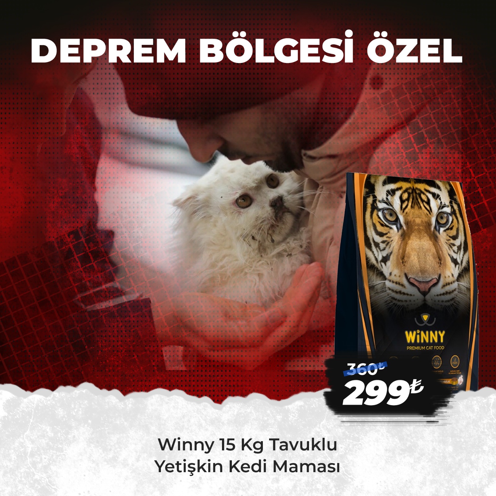 Winny 15 Kg Tavuku Yetişkin Kedi Maması