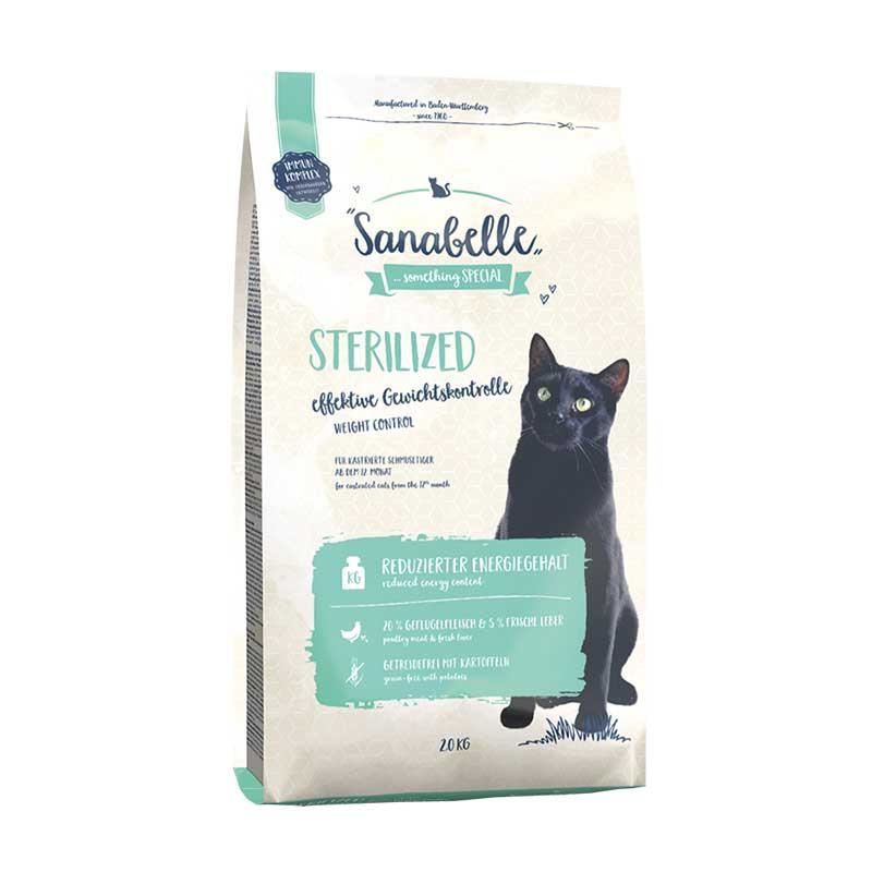 Sanabelle Sterilized Kısırlaştırılmış Tahılsız Kedi Maması 2 Kg