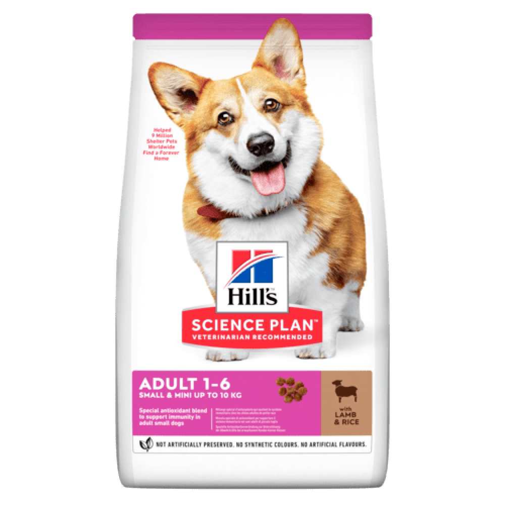 Hills Science Plan Adult Small Miniature Lamb&Rice Kuzu Etli Pirinçli Yetişkin  Küçük Irk Köpek Maması 1,5 Kg