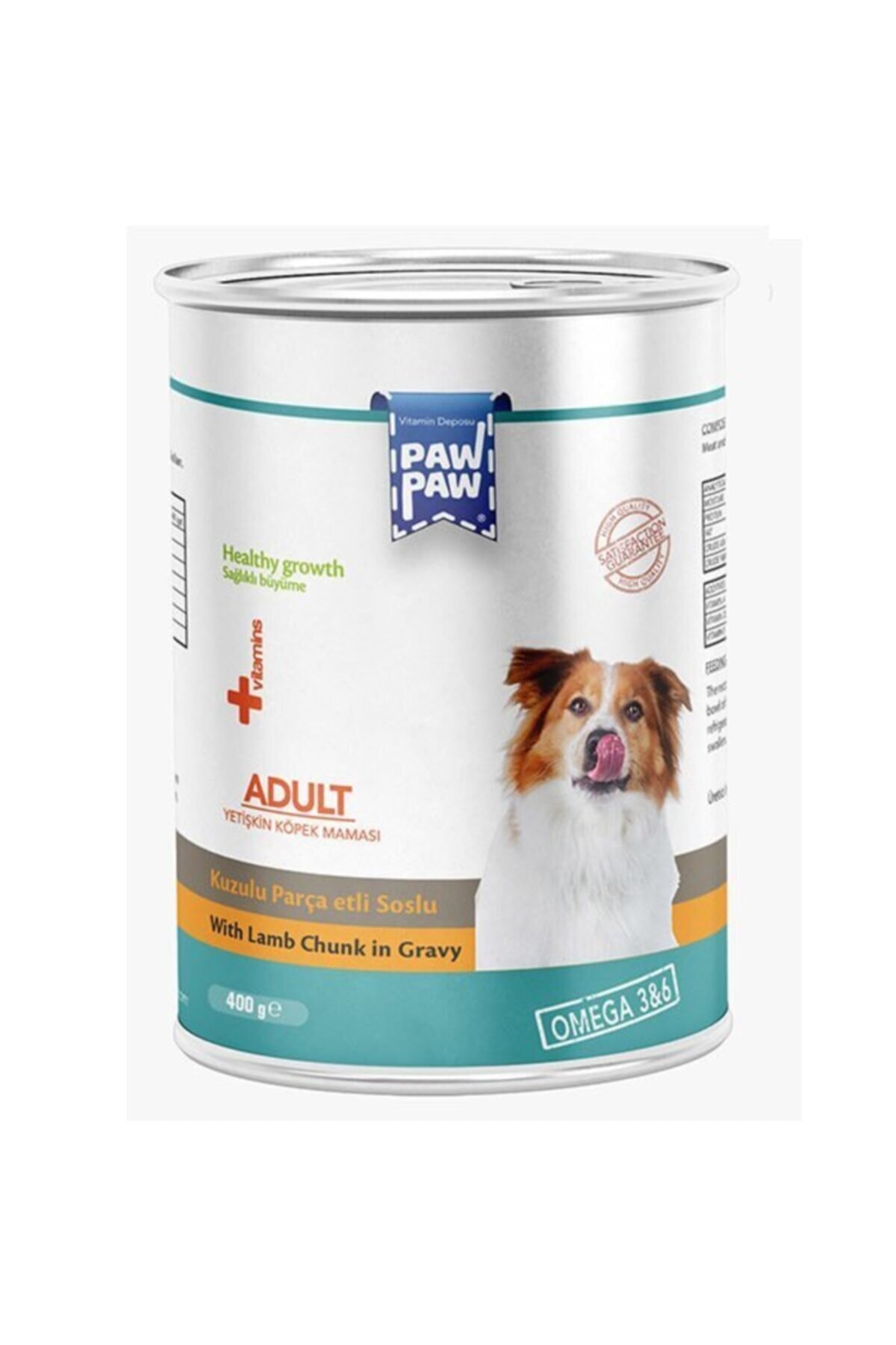 Paw Paw Pawpaw Soslu Yetişkin Köpek Konserve Çeşitleri 400 Gr