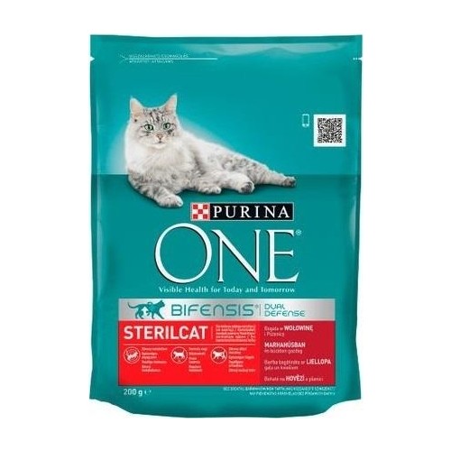 Purina One Sığır Etli Kısırlaştırılmış Yetişkin Kedi Maması 800 gr