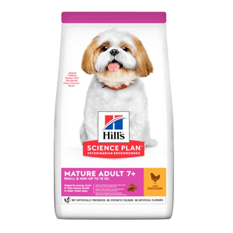 Hills Small Mini Mature Adult 7+ Tavuklu Yaşlı Köpek Maması 1.5kg