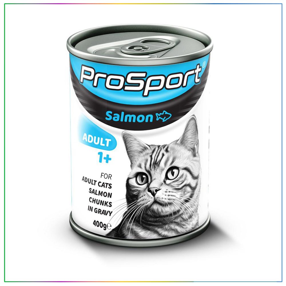 Prosport Chunk Somonlu Yetişkin Kedi Konservesi 400 gram x 20 Adet