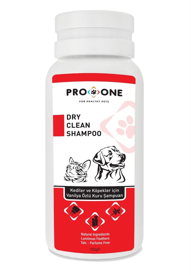 Pro One Vanilya Özlü Kuru Kedi ve Köpek Şampuanı 150gr