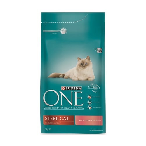 Purina One Somonlu Kısırlaştırılmış Kedi Maması 1,5kg