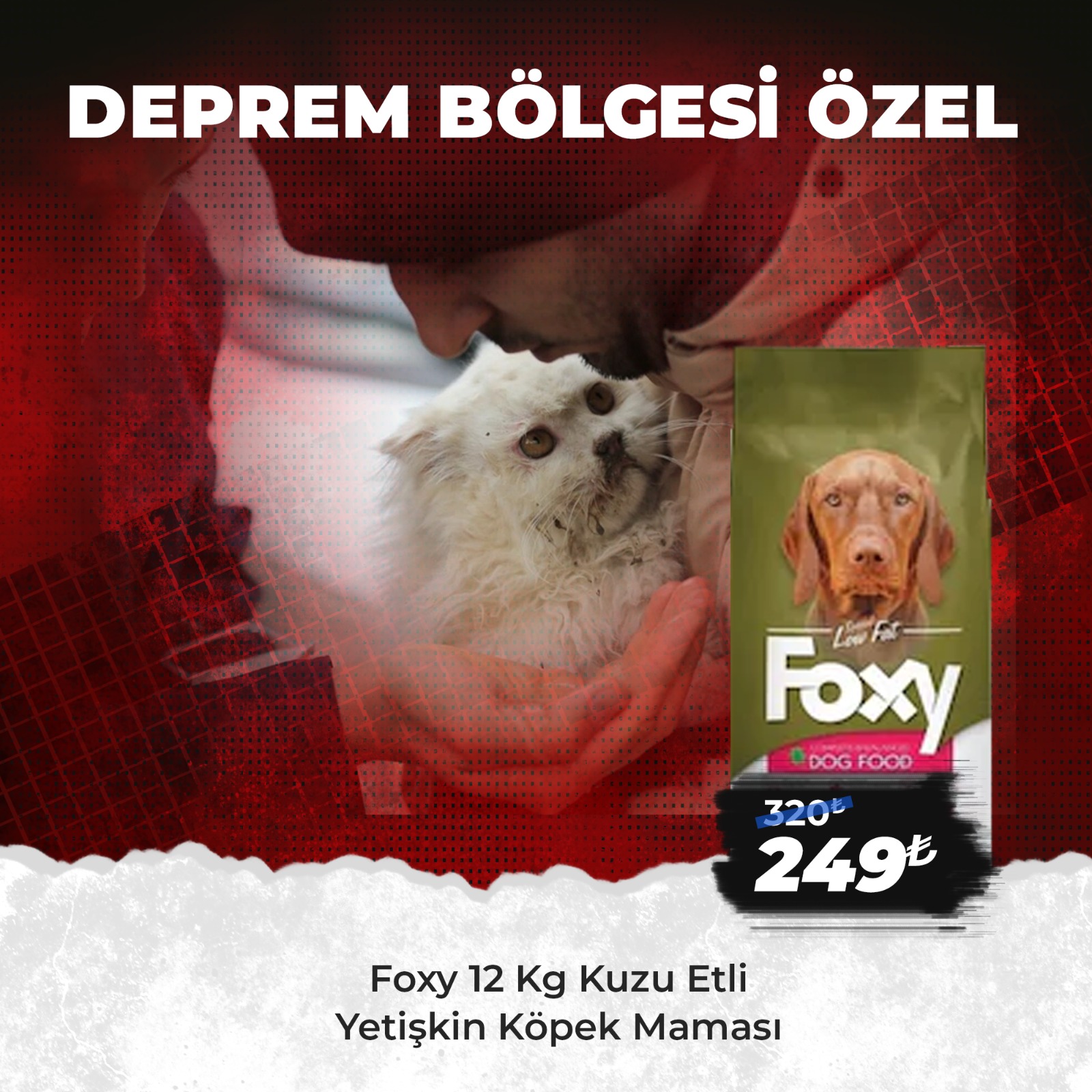 Foxy 12 Kg Kuzu Etli Pirinçli Yetişkin Köpek Maması