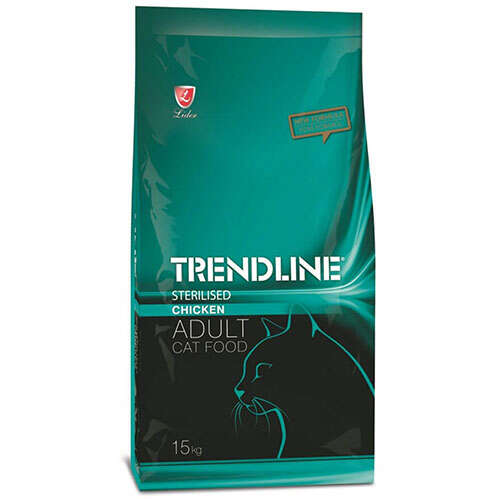 Trendline 15 Kg Sterilised Somonlu Kedi Maması 