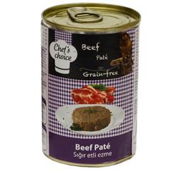 Chefs Choice 400 Gr X 1 Adet Sığır Etli Soslu Kıyılmış Kedi Konserve 