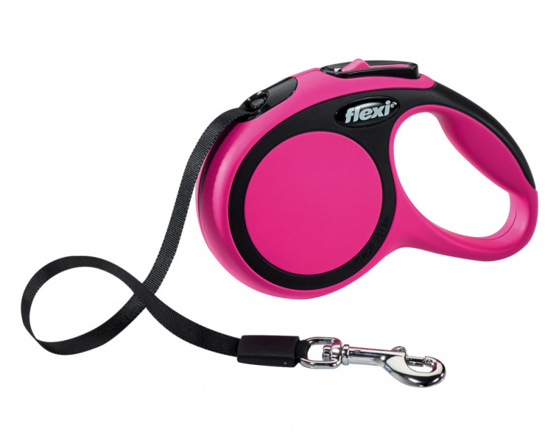 Flexi Yeni Comfort Gezdirme Kayışı Xs 3M Pembe