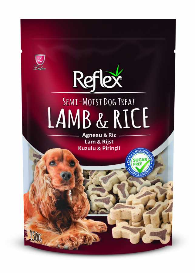 Reflex Yarı Yumuşak Ödül Maması Kuzulu & Pirinçli 150 Gr