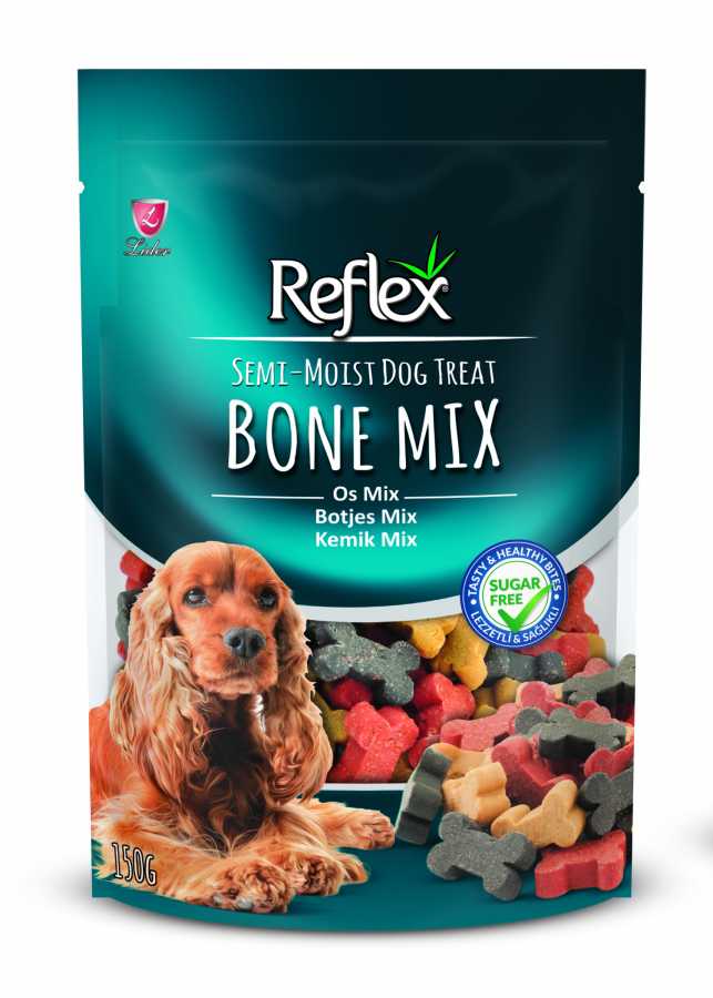 Reflex Yarı Yumuşak Ödül Maması Kemik Mix 150 Gr