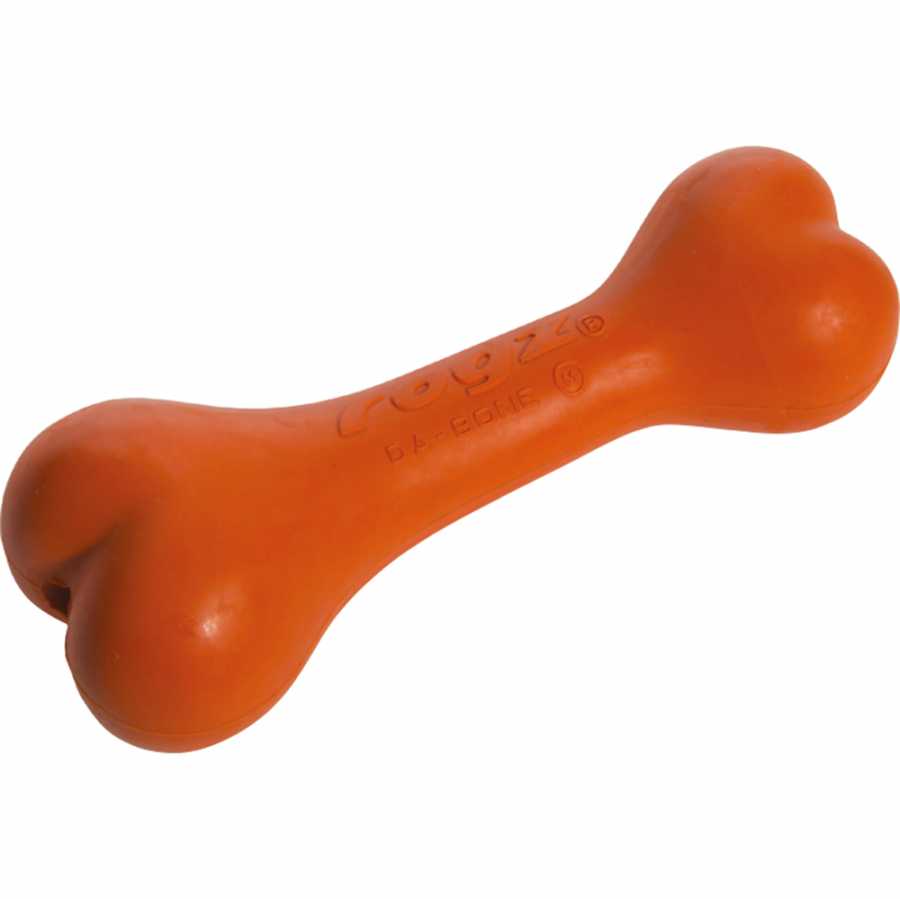 Rogz Köpek Kemik Oyuncak Ödül Hazneli Turuncu Large 21 cm