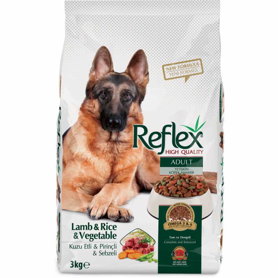 Reflex Sebzeli Yetişkin Köpek Maması 3 Kg