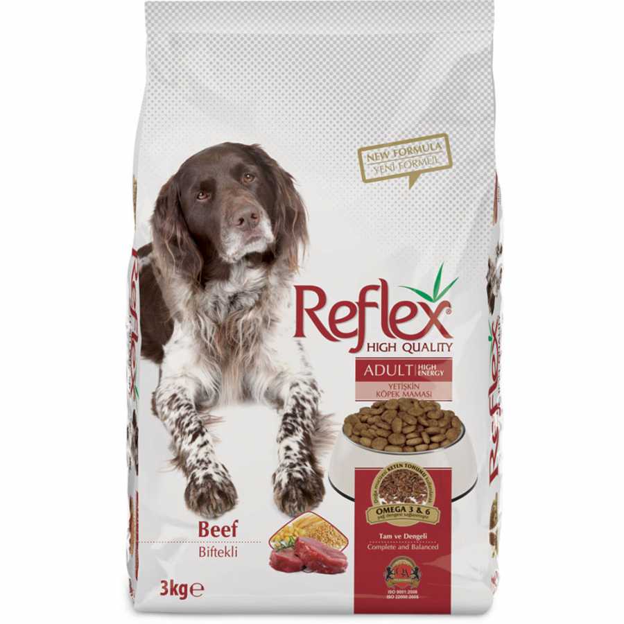 Reflex Yüksek Enerjili Köpek Maması 3 Kg