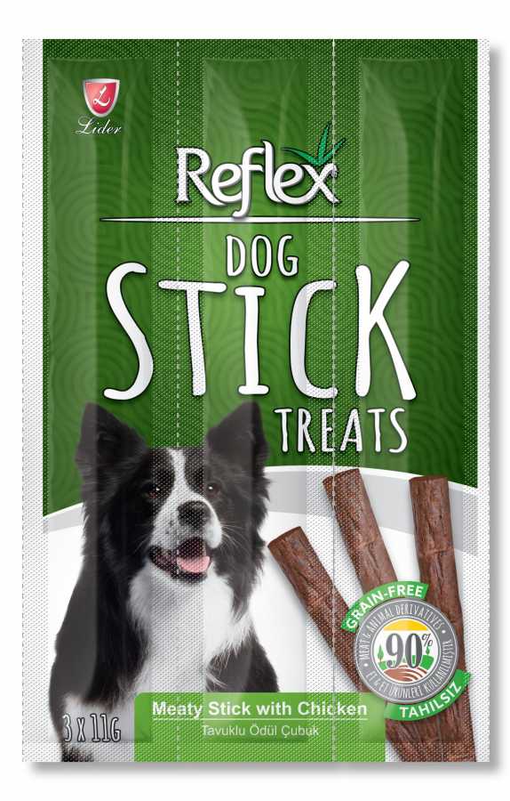 Reflex Köpekler İçin Tavuklu Çubuk 3X11 gr