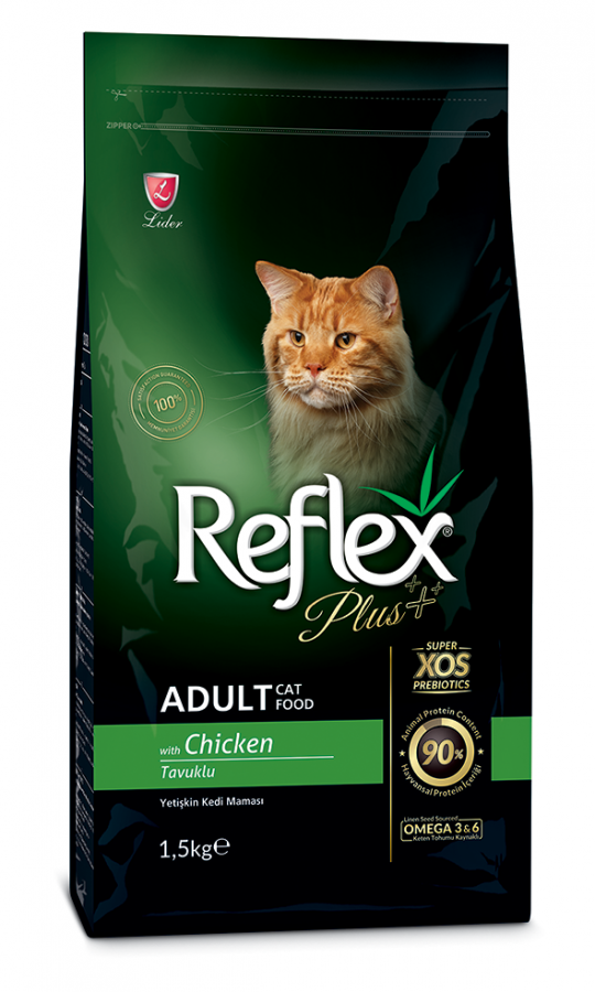 Reflex Plus Tavuklu Yetişkin Kedi Maması 1.5 Kg