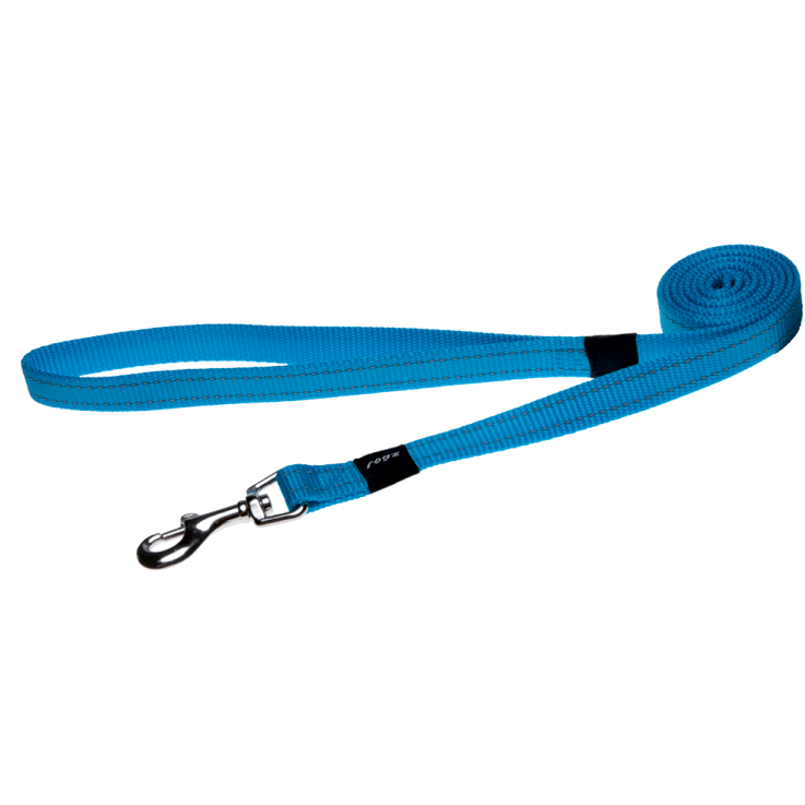 Rogz Köpek Uzatma Turkuaz Medium 16 mm 140 cm