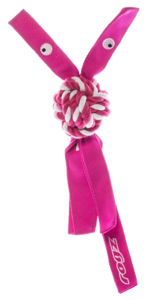Rogz Yavru Köpek İp Oyuncak Pembe Medium 6,4 cm