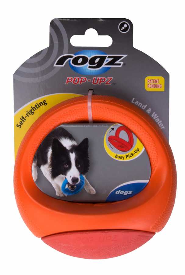 Rogz Köpek Oyuncak Batmaz Ağırlık Turuncu Small 12 cm
