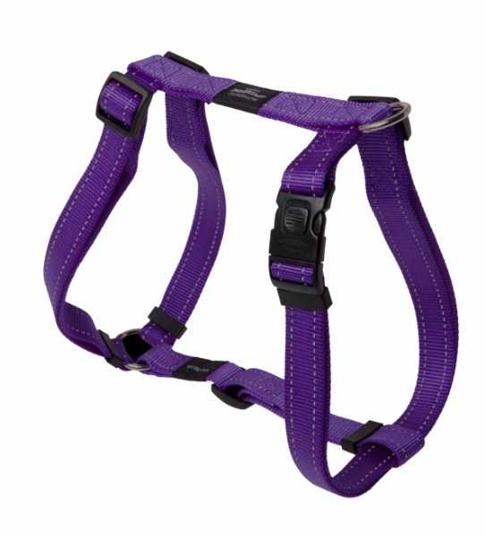 Rogz Köpek Göğüs Tasması Mor Xlarge 25 mm 67-103 cm