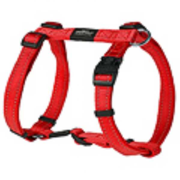 Rogz Köpek Göğüs Tasması Kırmızı Large 20 mm 53-76 cm