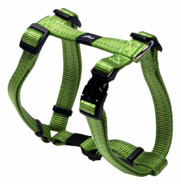 Rogz Köpek Göğüs Tasması Yeşil Medium 16 mm 32-52 cm