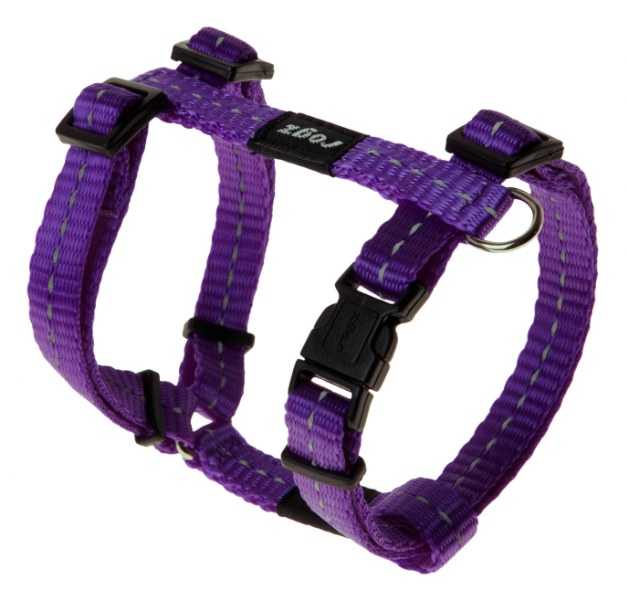 Rogz Köpek Göğüs Tasması Mor Small 11 mm 23-37 cm