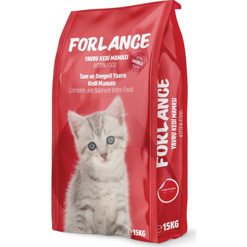 Forlance 1 Kg Tavuklu Yavru Kedi Maması