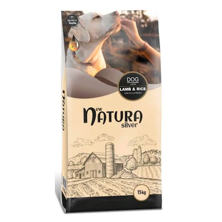 Natura Silver 1 Kg Kuzu Etli Yetişkin Köpek Maması