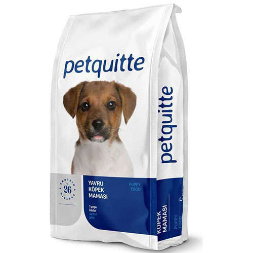Petquitte 1 Kg Kuzu Etli ve Balıklı Yavru Köpek Maması