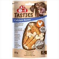 8in1 Tasties Calcium Bones Tavuk SargÄ±lÄ± Kemik KÃ¶pek Ã–dÃ¼lÃ¼ 85 Gr