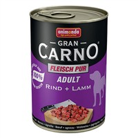 Animonda GranCarno Sığır Etli ve Kuzulu Yetişkin Köpek Konservesi 400 Gr