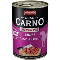 Animonda GranCarno Sığır Etli ve Yürekli Yetişkin Köpek Konservesi 400 Gr