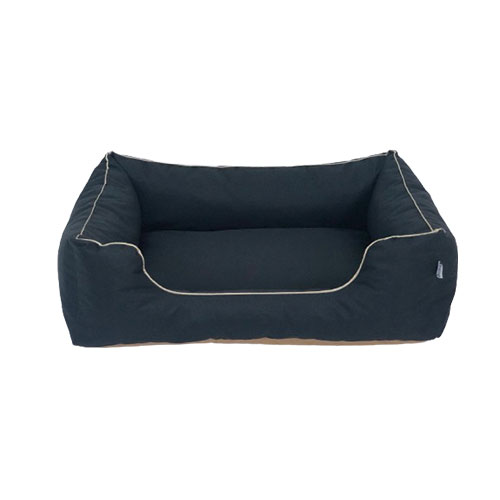 Bedspet Dış Mekan Köpek Yatağı Siyah 80x60 Cm