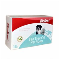 Bioline Ã‡ay AÄŸacÄ± Ã–zlÃ¼ Kedi ve KÃ¶pek Temizlik Sabunu 100 Gr
