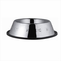 EuroDog Desenli Metal Kedi ve KÃ¶pek Mama Su KabÄ± 8 Oz 12 Cm