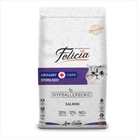 Felicia Hypoallergenic Urinary Somonlu DÃ¼ÅŸÃ¼k TahÄ±llÄ± KÄ±sÄ±rlaÅŸtÄ±rÄ±lmÄ±ÅŸ Kedi MamasÄ± 12 Kg