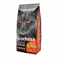 Pro Choice Pro 33 Adult Sterilised Salmonlu ve Karidesli KÄ±sÄ±rlaÅŸtÄ±rÄ±lmÄ±ÅŸ Kedi MamasÄ± 15 Kg