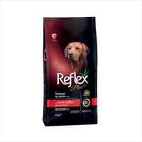 Reflex Plus Senior Orta ve BÃ¼yÃ¼k Irk Kuzulu ve PirinÃ§li YaÅŸlÄ± KÃ¶pek MamasÄ± 15 Kg
