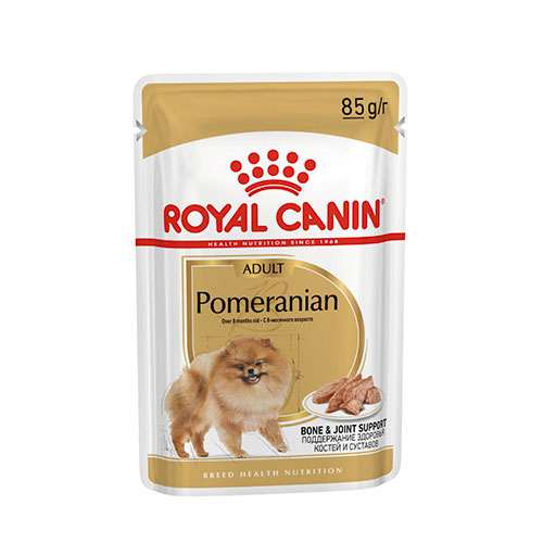Royal Canin Pomeranian Loaf Gravy Pouch Yetişkin Köpek Konservesi 85 Gr