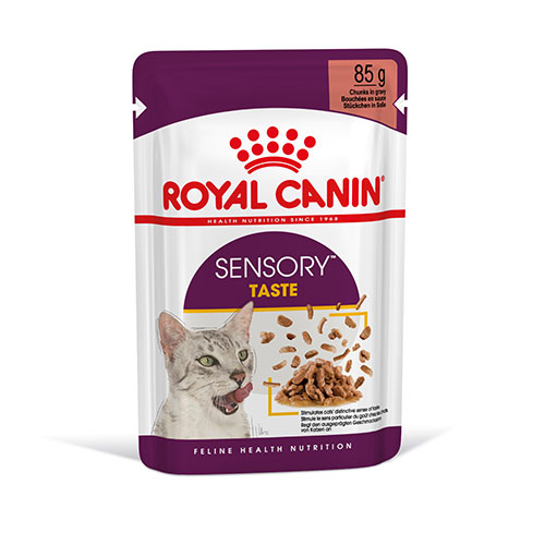 Royal Canin Sensory Taste Gravy Adult Yetişkin Kedi Konservesi 85 Gr