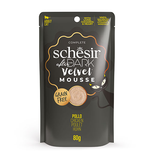 Schesir After Dark Pouch Tavuklu Tahılsız Yetişkin Kedi Konservesi 80 Gr