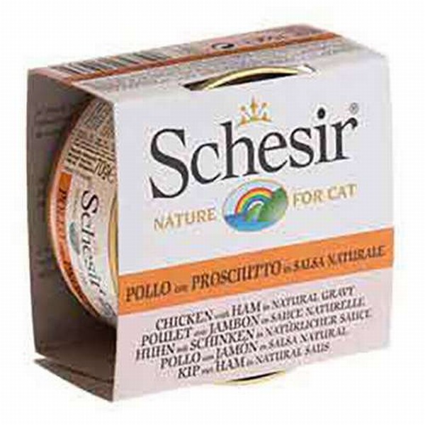Schesir Tavuklu ve Karidesli Soslu Yetişkin Kedi Konservesi 70 Gr