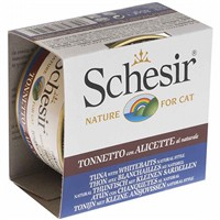 Schesir Ton ve Ringa Balıklı Yetişkin Kedi Konservesi 85 Gr