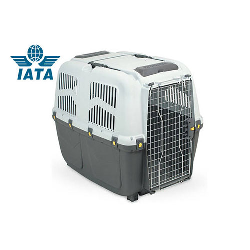 Skudo -7 Iata Tekerleksiz Plastik Kedi ve Köpek Taşıma Kafesi 105x73x76 Cm