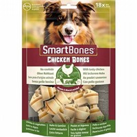 SmartBones Tavuklu Düğüm Köpek Ödül Kemiği Mini 18'li