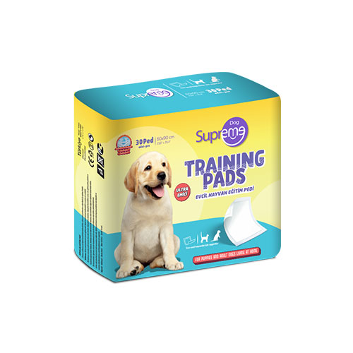 Supreme Dog Training Pads Ekstra Emici Köpek Çiş Eğitim Pedi 60x90 Cm 30
